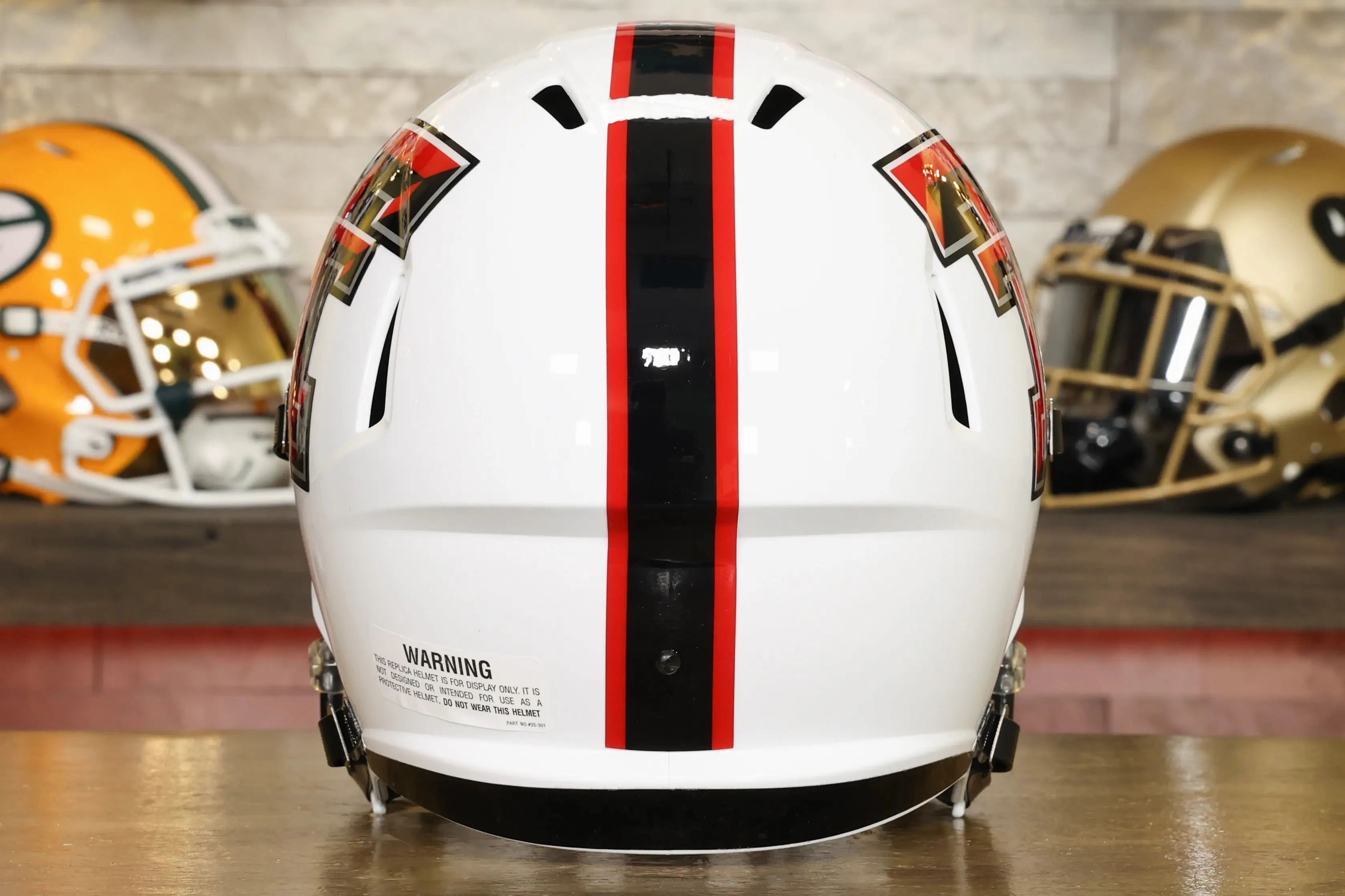 Texas Tech Red Raiders Riddell Speed Display Helmet - White