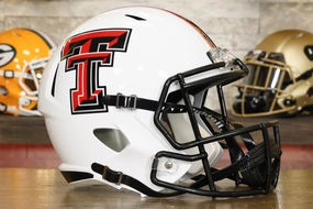 Texas Tech Red Raiders Riddell Speed Display Helmet - White