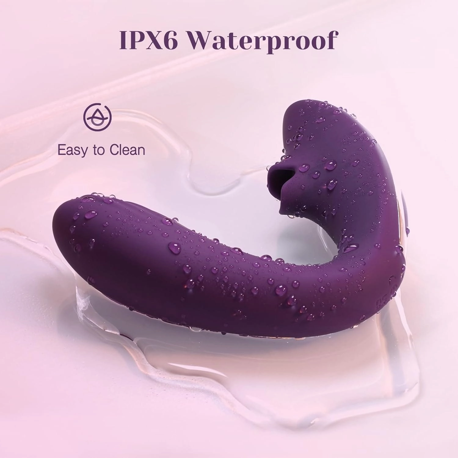 Tracy's Dog - Juicy Clitoral Licking Vibrator OG Lick (Purple)