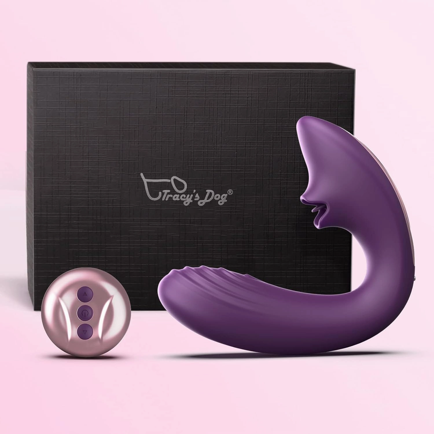 Tracy's Dog - Juicy Clitoral Licking Vibrator OG Lick (Purple)