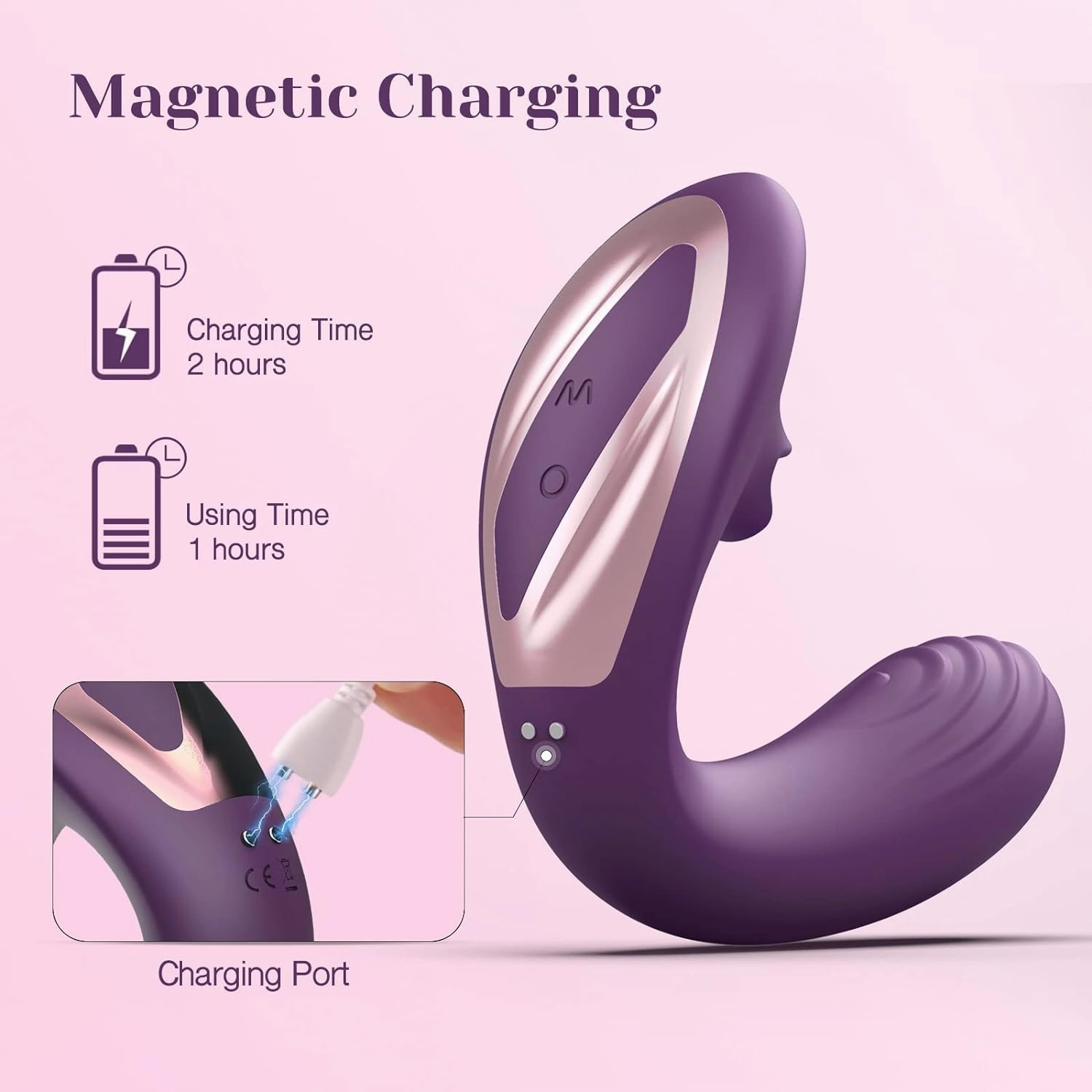 Tracy's Dog - Juicy Clitoral Licking Vibrator OG Lick (Purple)