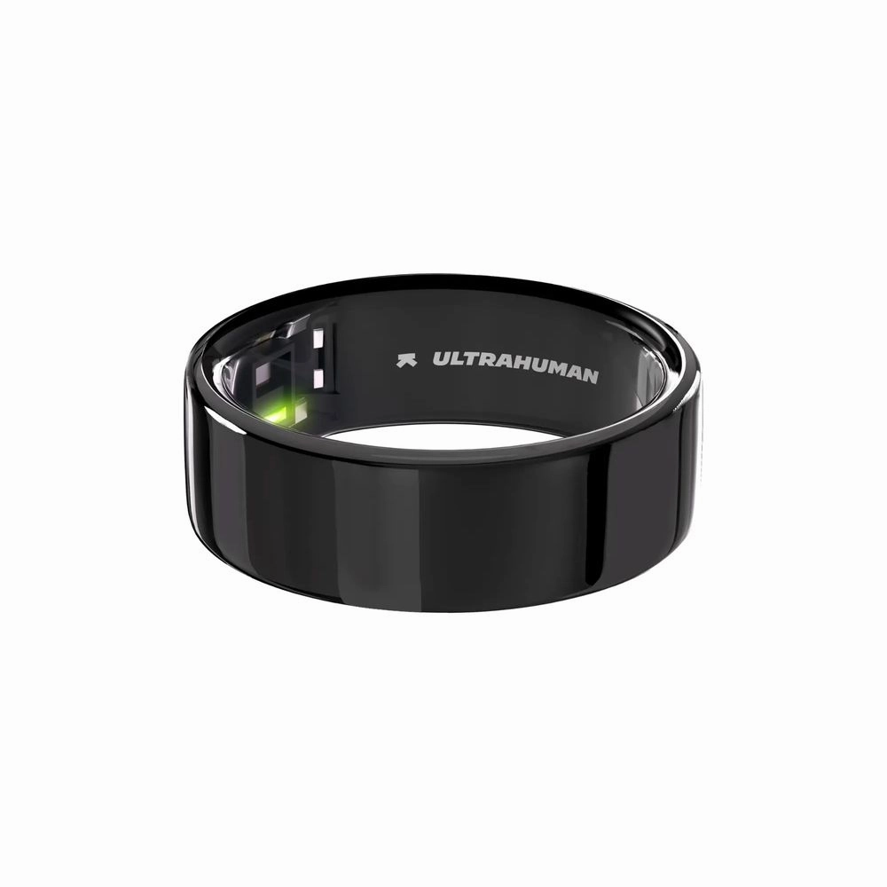 Ultrahuman UHRA-AA-10 Ring AIR - Smart Ring, Size 10 - Aster Black