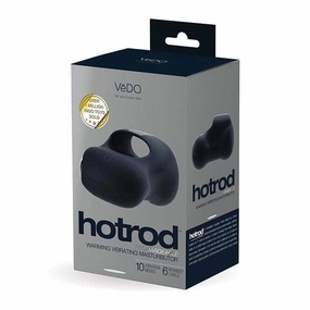 VeDO - Hot Rod Rechargeable Warming Masturbator (Just Black)