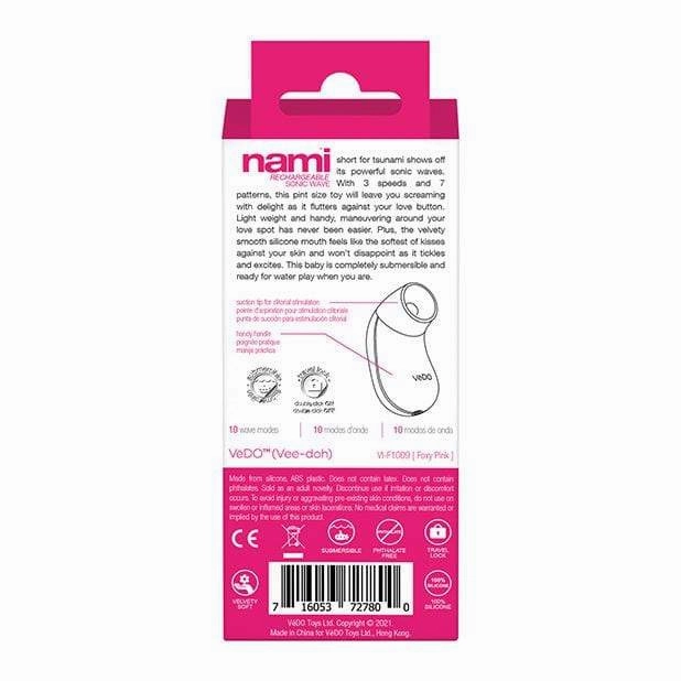 VeDO - Nami Rechargeable Sonic Clitoral Air Stimulator