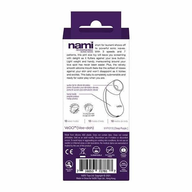 VeDO - Nami Rechargeable Sonic Clitoral Air Stimulator