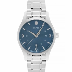 Victorinox Swiss Army Men's Watch - Alliance Caribbean Blue Dial Bracelet | 249111