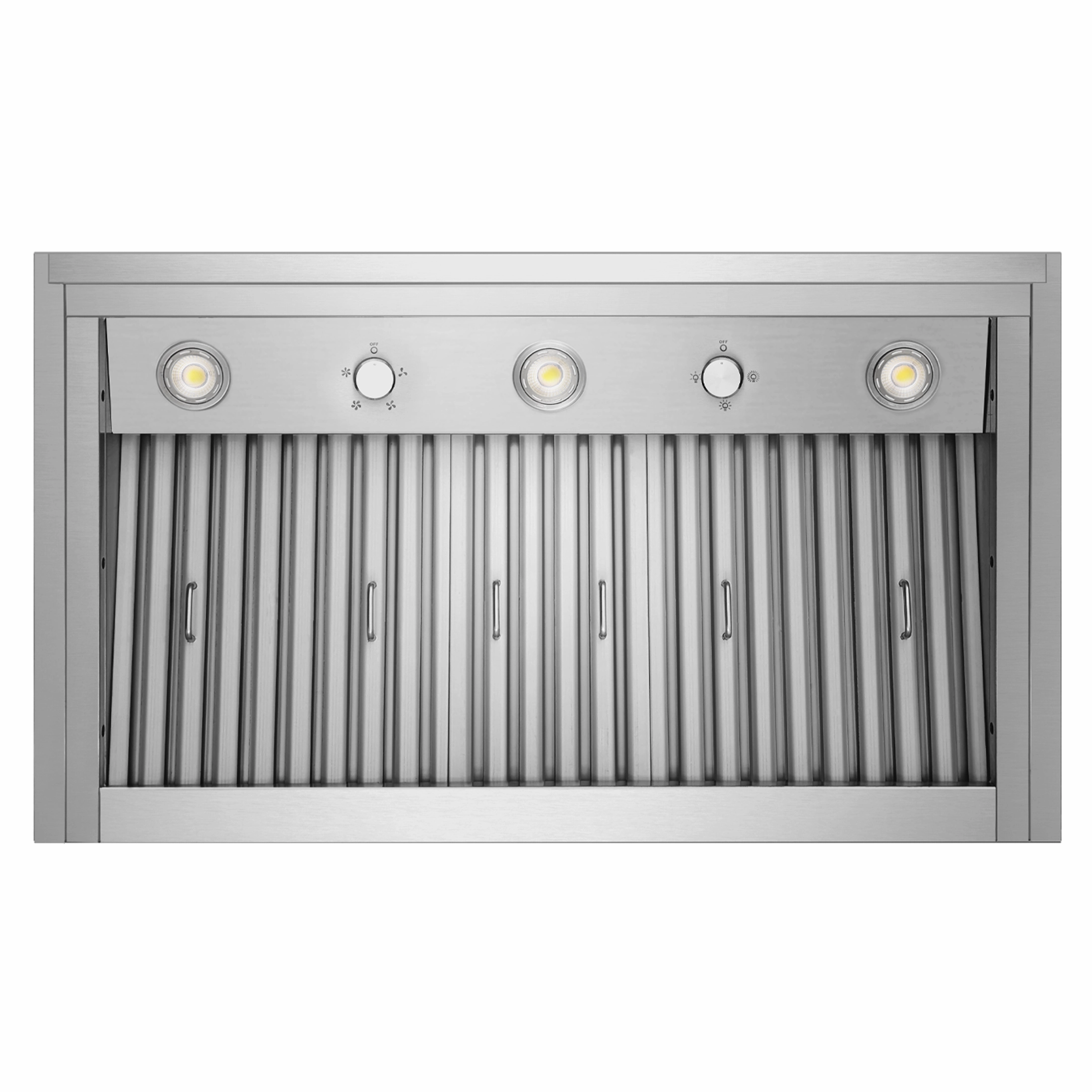 VICTORY Stainless Steel 36" 900 CFM Range Hood Insert - Star-36