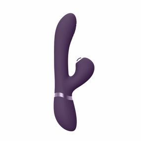 Vive Hide Rabbit Vibrator With G-Spot Thumping & Clitoral Air Pulse
