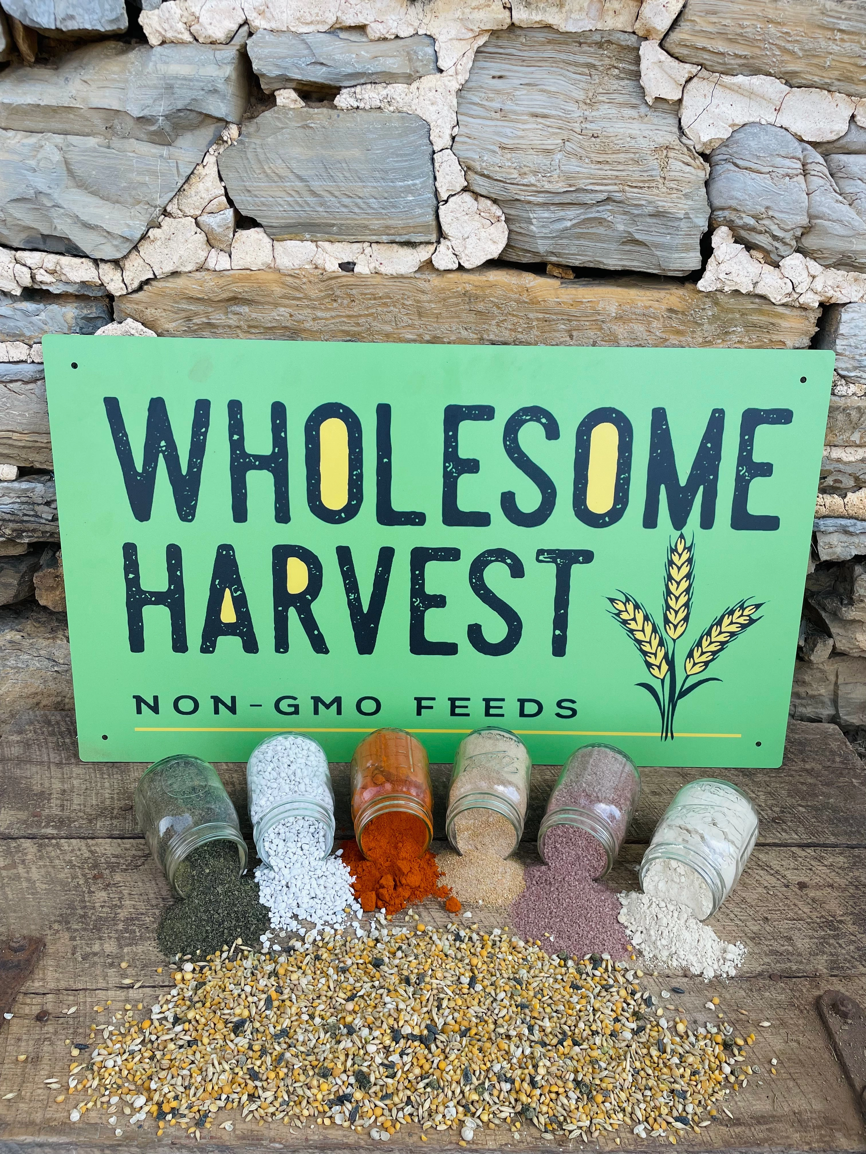Wholesome Harvest Non-GMO Soy-Free Pastured Poultry Grower 19% For growing chickens or ducks